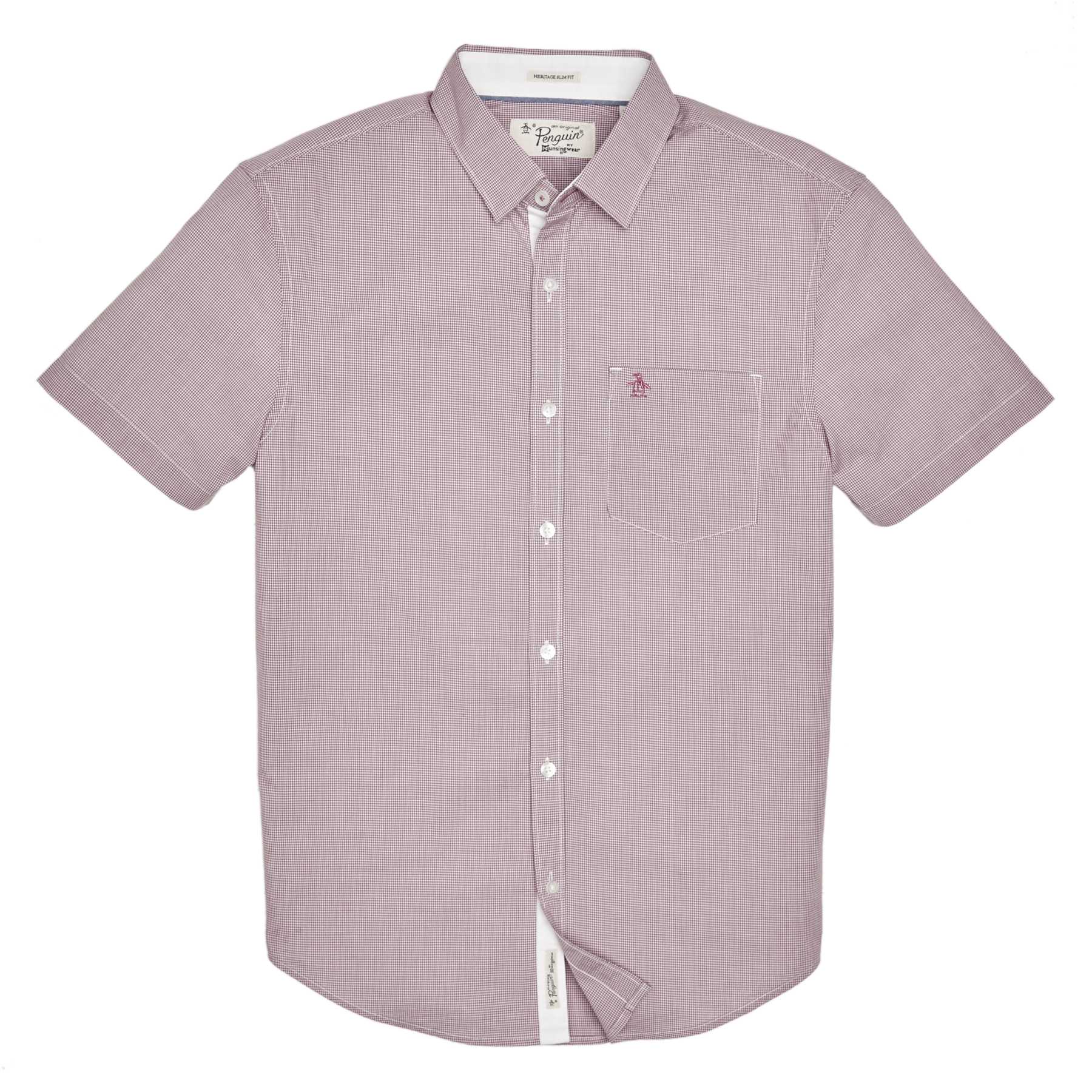 Original Penguin MICRO GINGHAM SHIRT