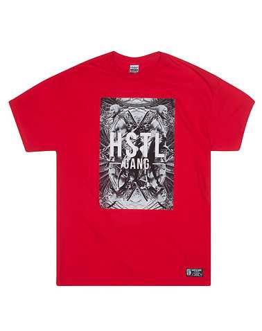HUSTLE GANG MENS Red Clothing / Tops XXL