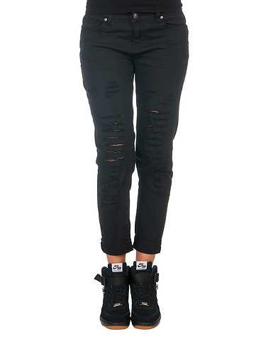 ESSENTIALS WOMENS Black Clothing / Bottoms