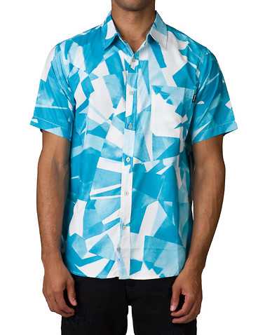 DIAMOND SUPPLY COMPANYENS Blue Clothing / Button Down Shirts