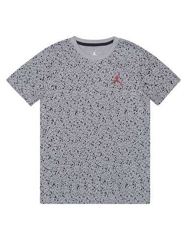 JORDAN BOYS Grey Clothing / Short Sleeve T-Shirts M