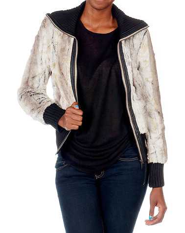 ESSENTIALS WOMENS Brown Clothing / Heavy Jackets S
