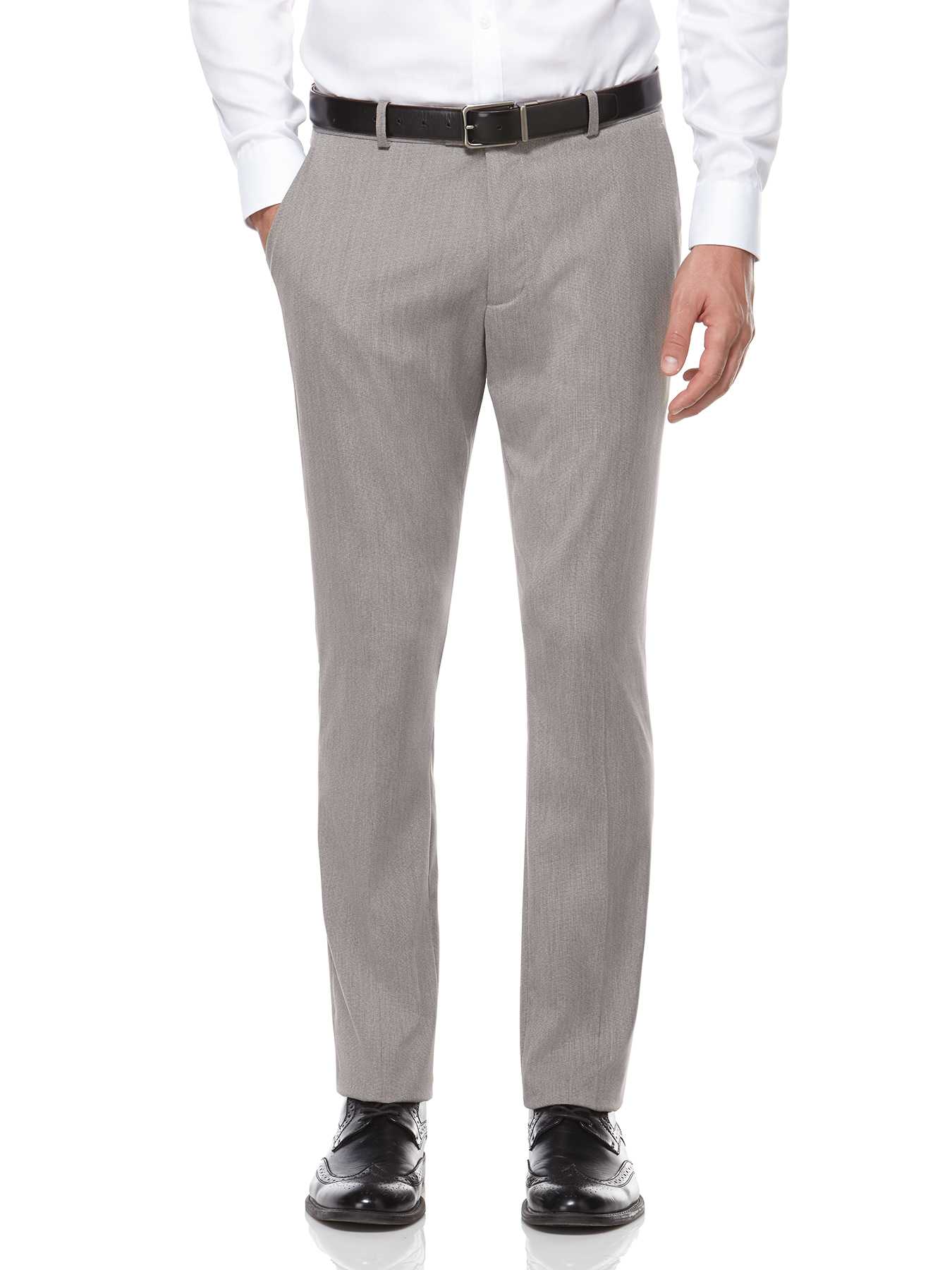 Perry Ellis Very Slim Neat Heathered Dress Pant
