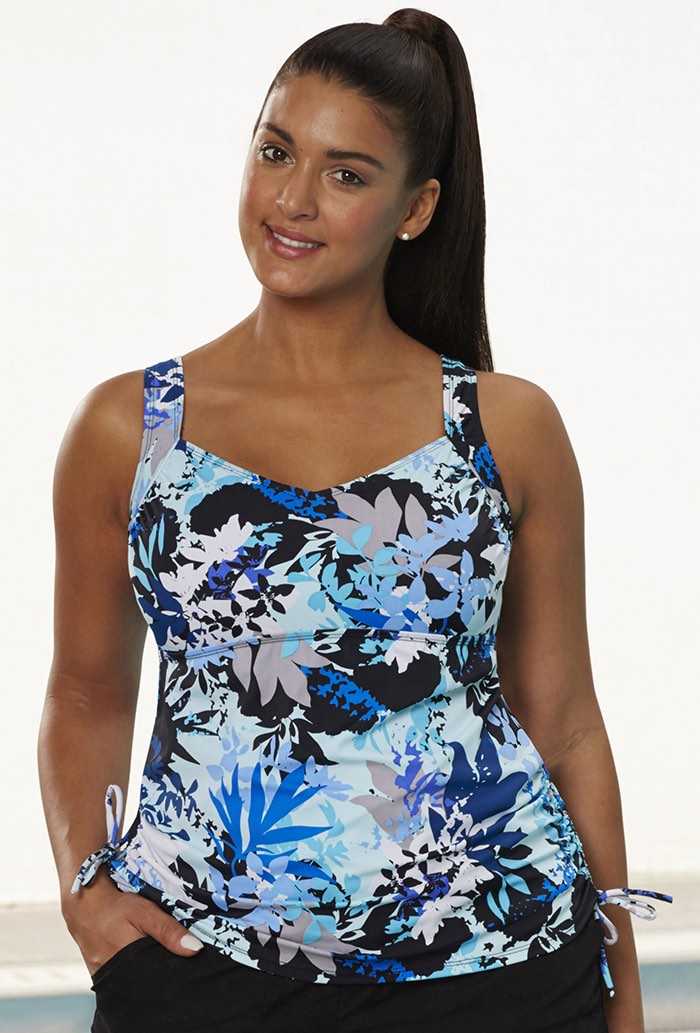 Chlorine Resistant Xtra Life Lycra Reservoir Side-Tie Top