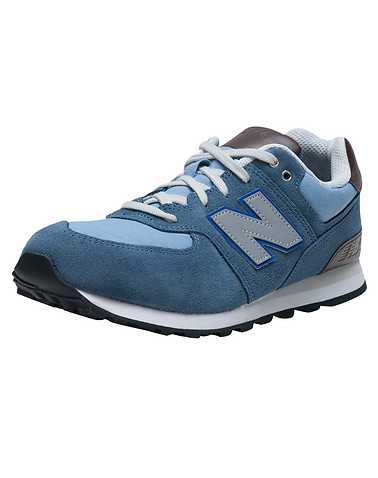 NEW BALANCE GIRLS Medium Blue Footwear / Sneakers