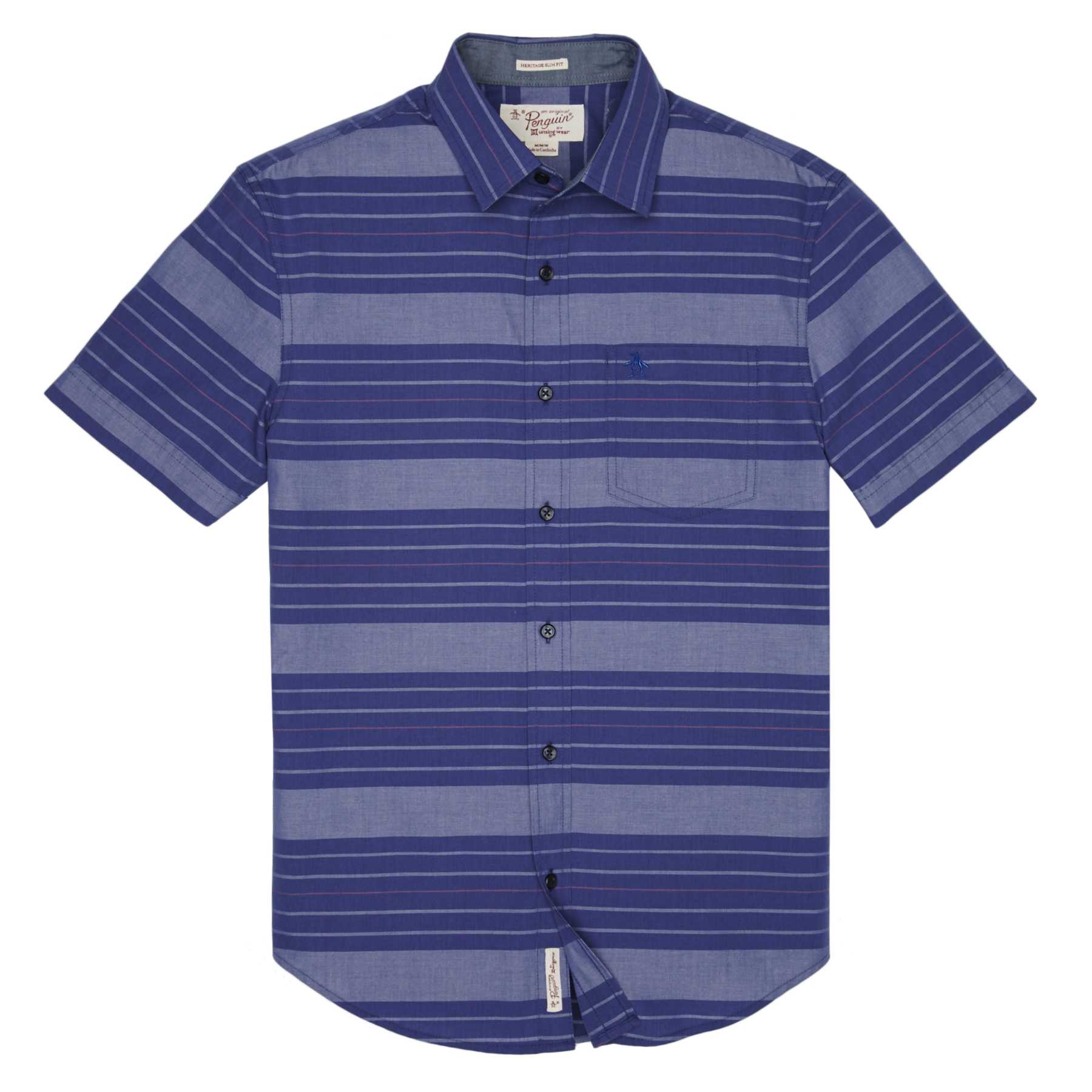 Original Penguin HORIZONTAL STRIPE SHIRT