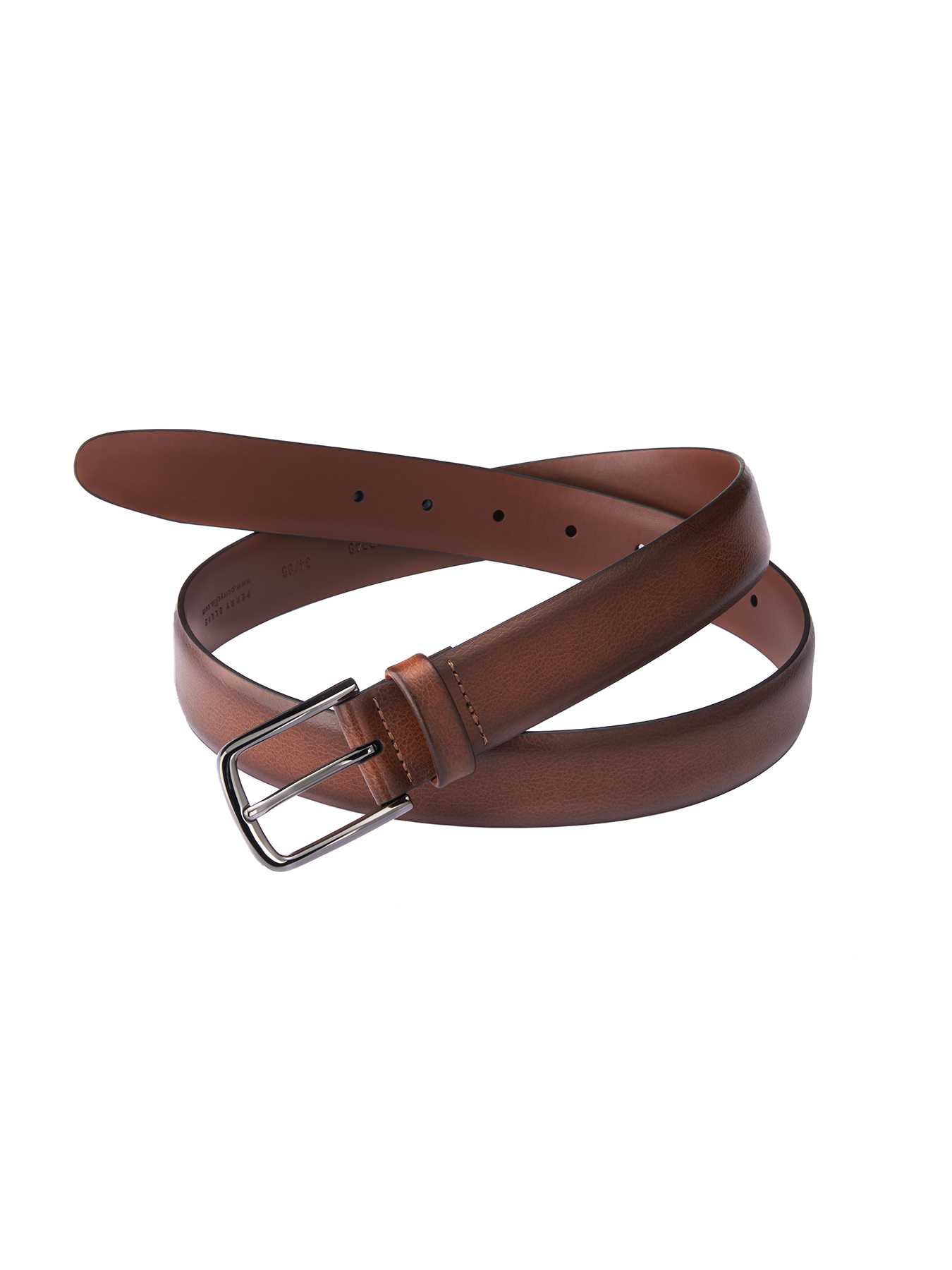 Perry Ellis Big and Tall Park Ave Leather Belt