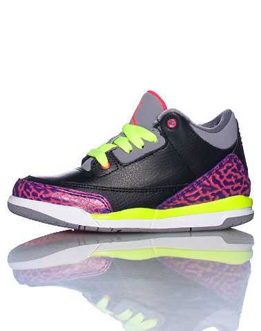 JORDAN GIRLS Black Footwear / Sneakers