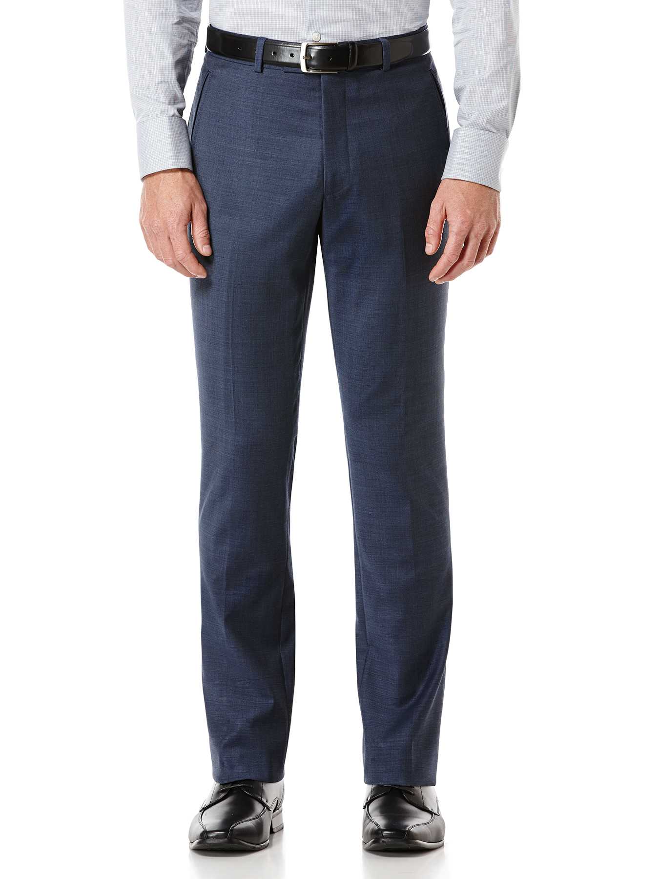 Perry Ellis Slim Fit Neat Navy Suit Pant