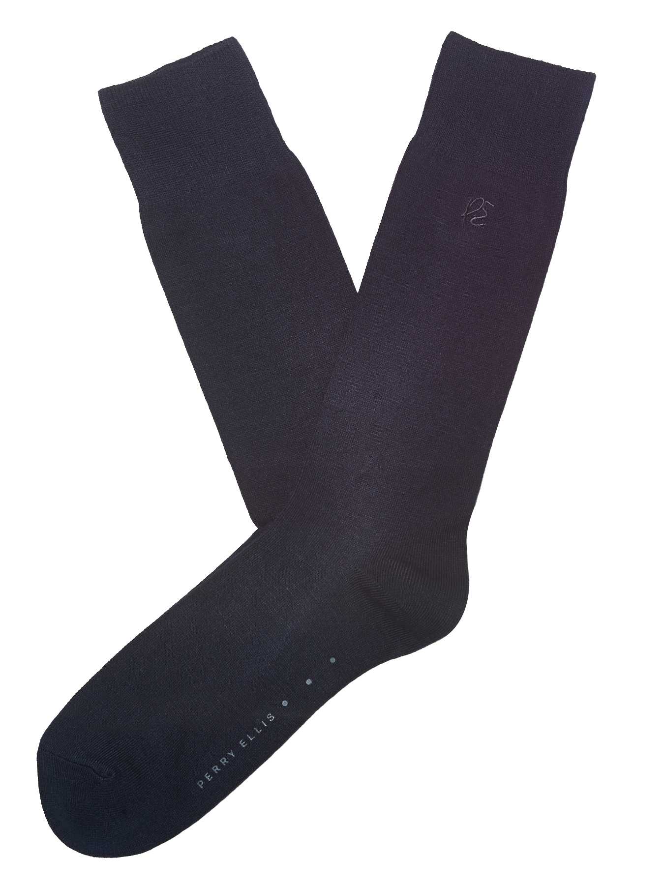 Perry Ellis Bamboo Logo Portfolio Sock