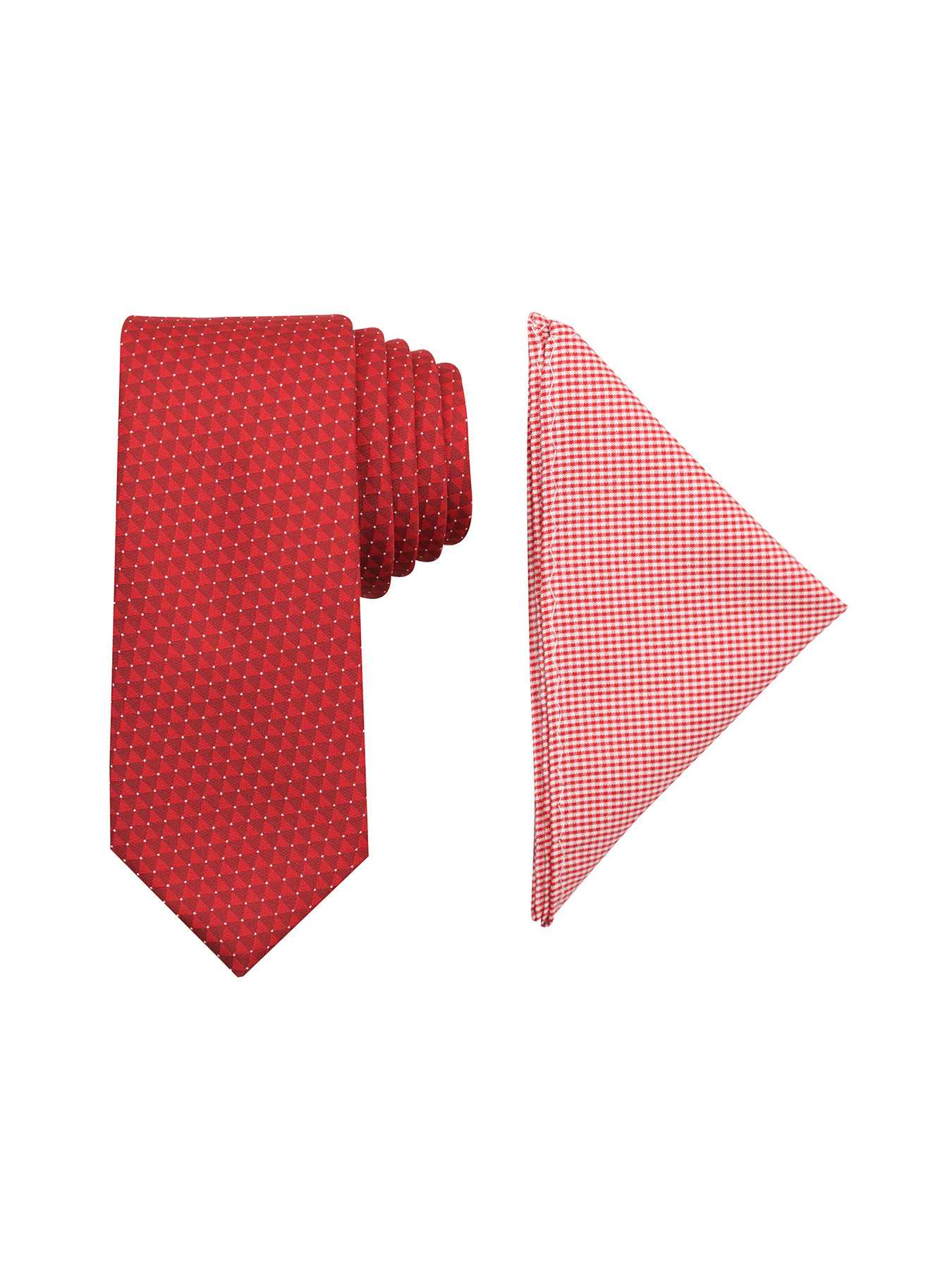 Perry Ellis Kirkland Solid Tie Combo Set
