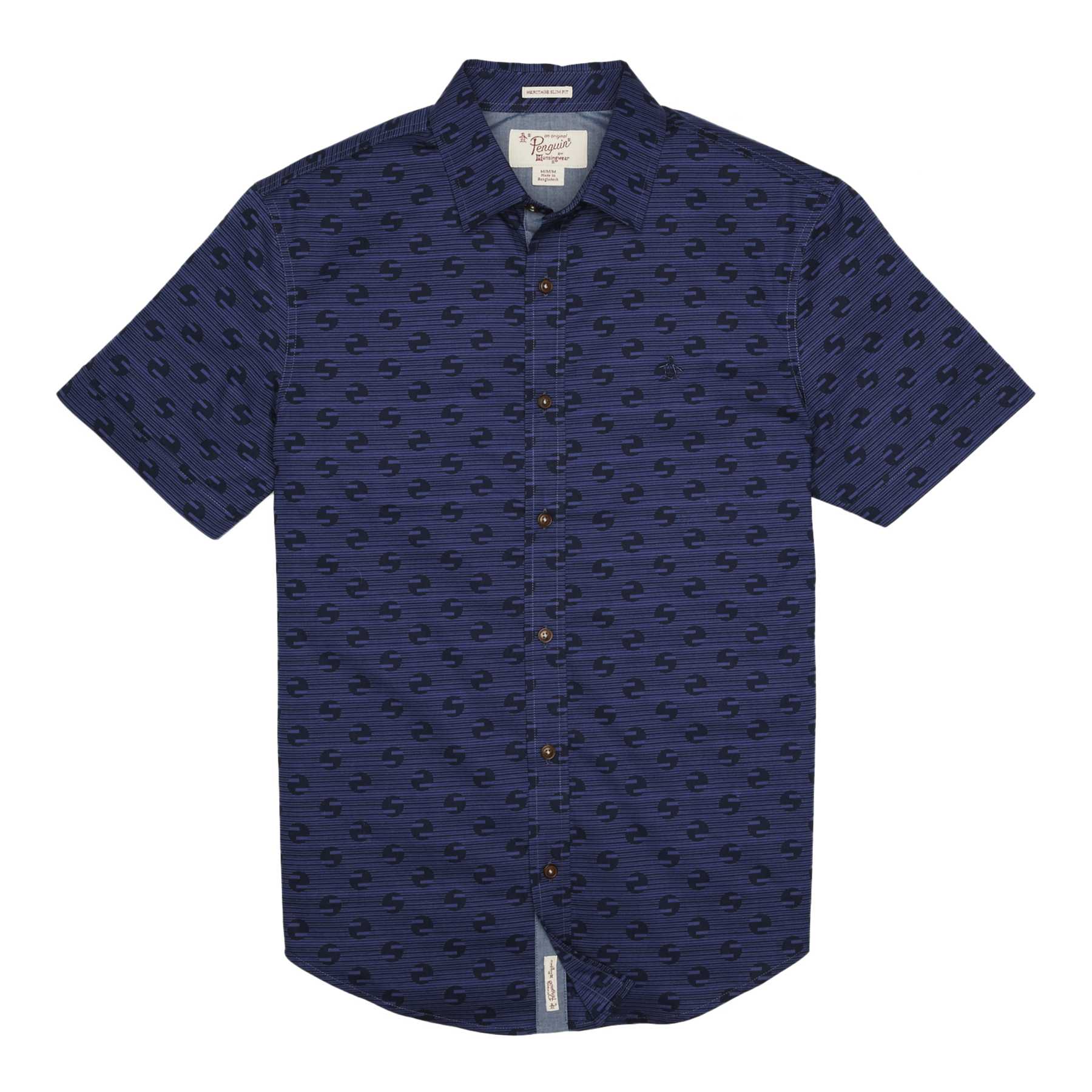 Original Penguin GEO STRIPE DOT SHIRT