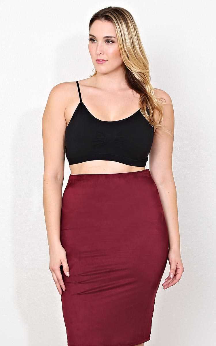Plus Size Nude Cinched Bralette - N/S - Nude by Styles For Less