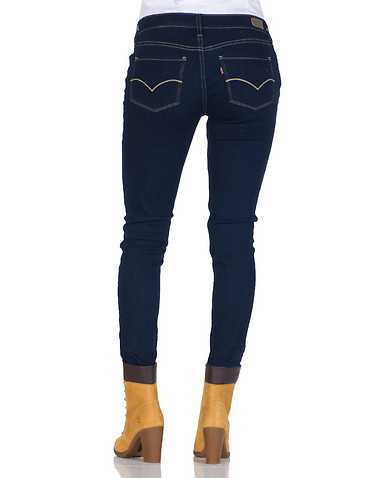 LEVIS WOMENS Dark Blue Clothing / Jeans