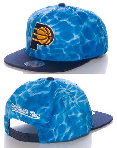 MITCHELL AND NESS MENS Medium Blue Accessories / Caps Snapback ONES