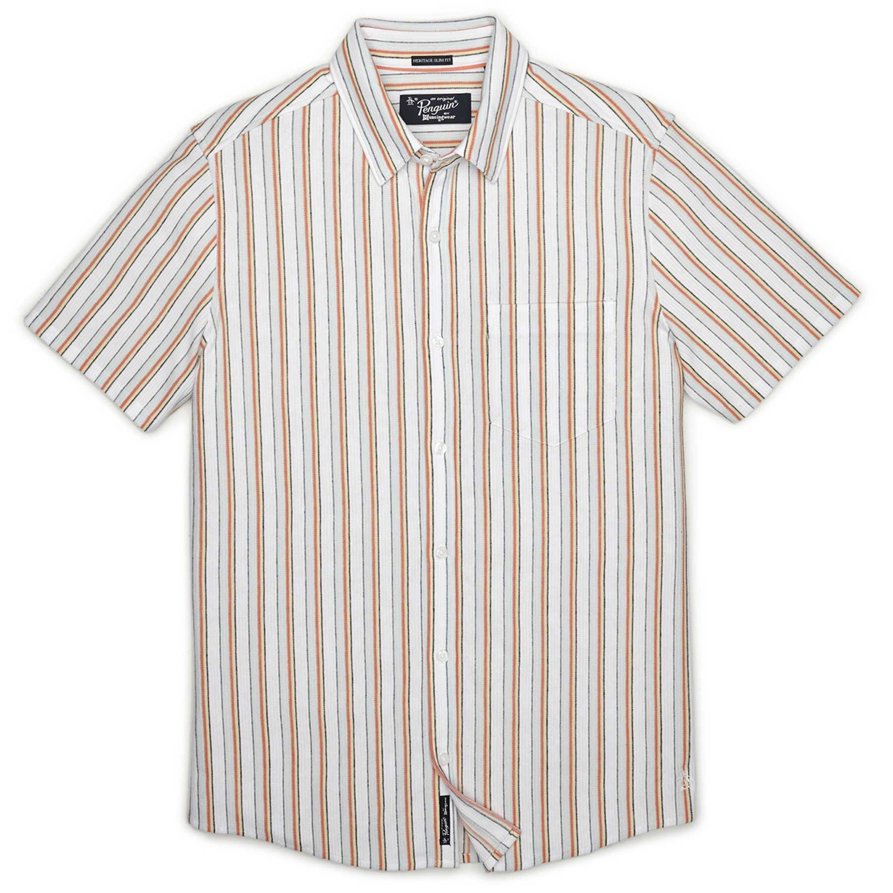 Original Penguin CROSS CUT STRIPE SHIRT