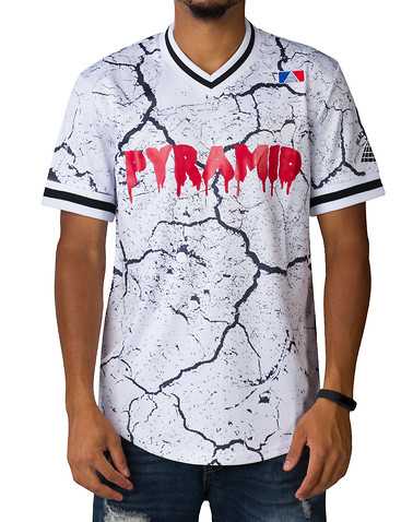 BLACK PYRAMID MENS White Clothing / Tops