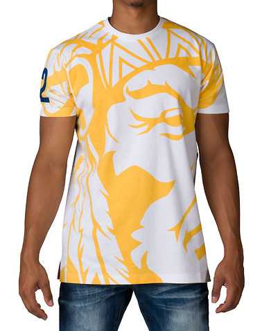 HUSTLE GANG MENS White Clothing / Tops