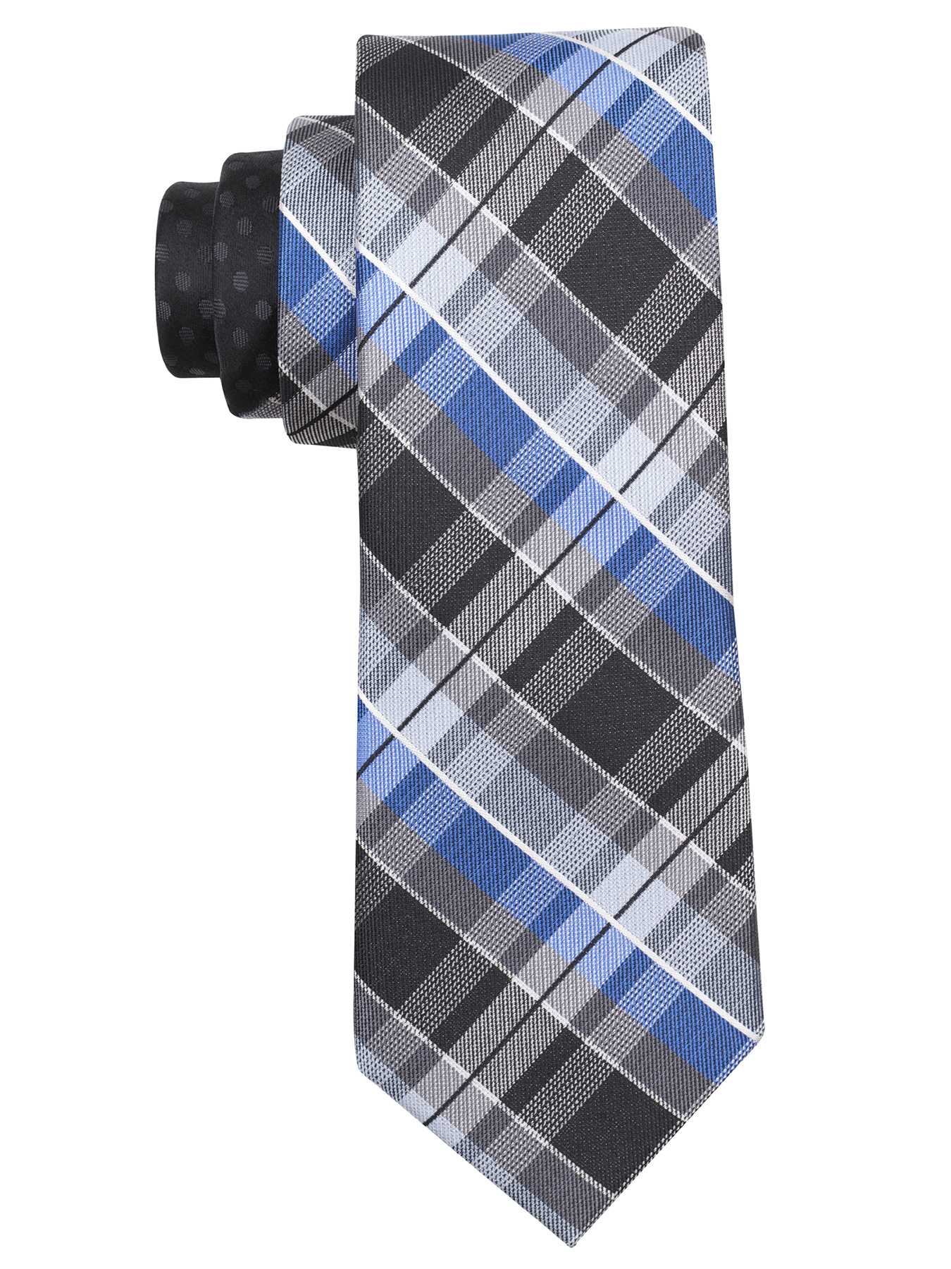 Perry Ellis Alderson Plaid Silk Tie