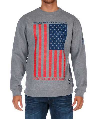 DGK MENS Grey Clothing / Sweatshirts S