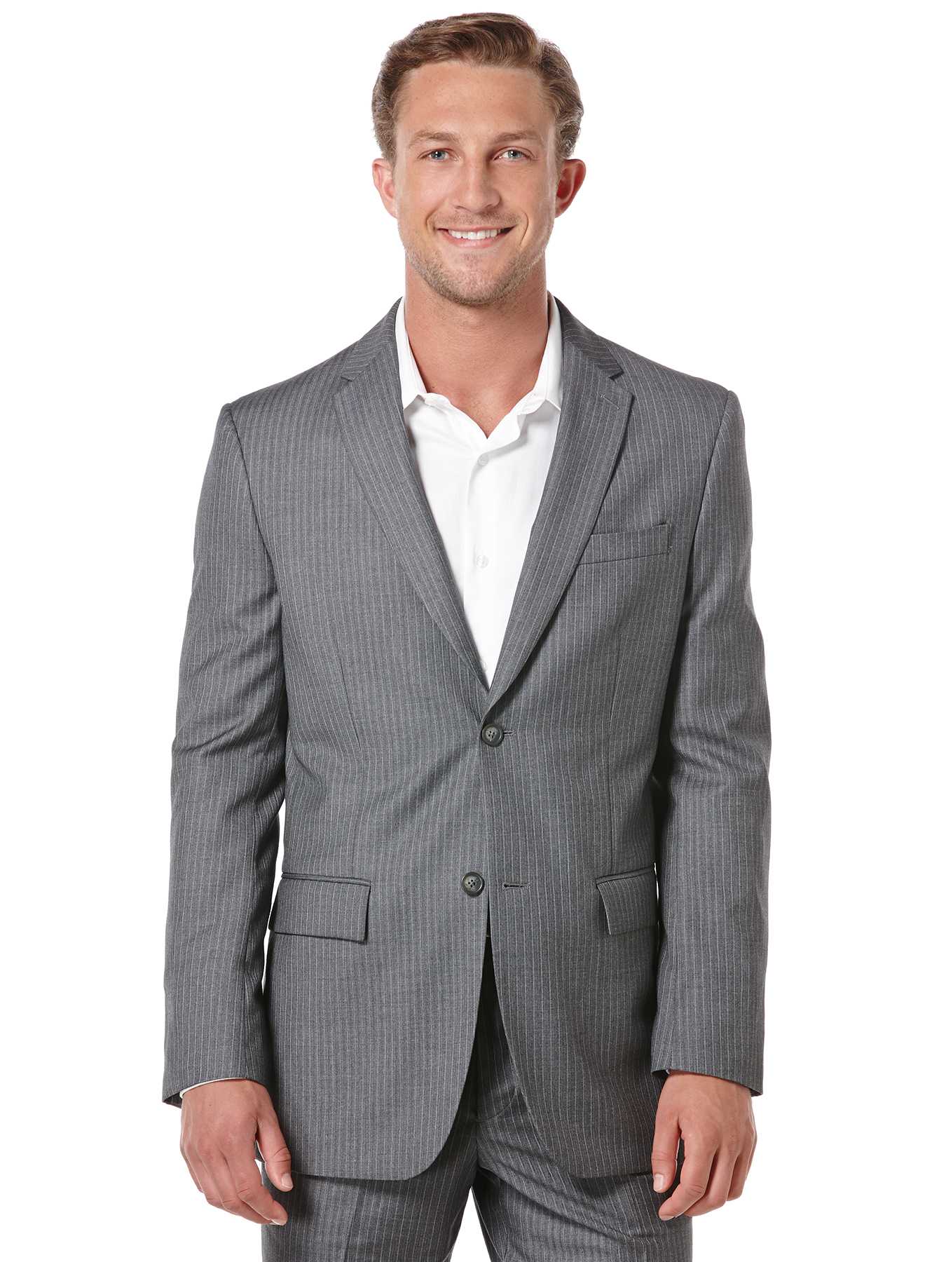 Perry Ellis Classic Fit Stripe Suit Jacket