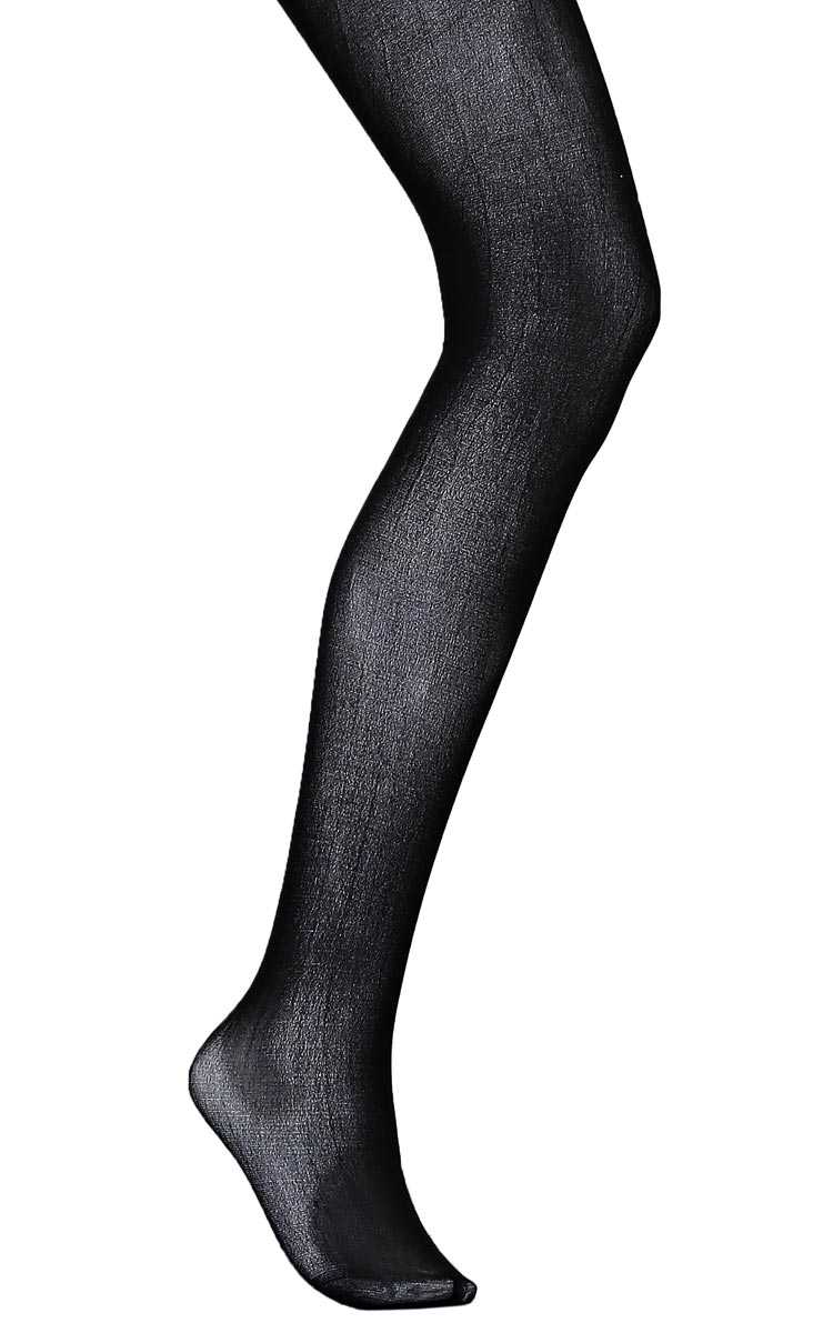 All Night Opaque Fashion Tights - N/S - Black by Styles For Less