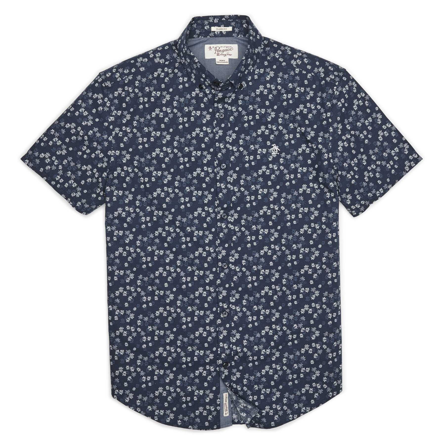 Original Penguin MINI FLORAL PRINTED SHIRT