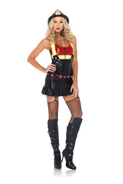 Black Red 2 PC Hot Spot Honey Costume