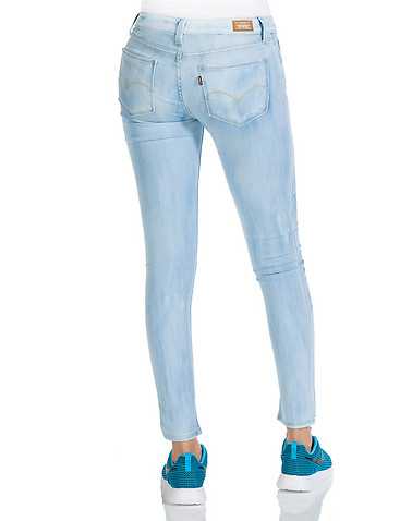 LEVIS WOMENS Blue Clothing / Jeans