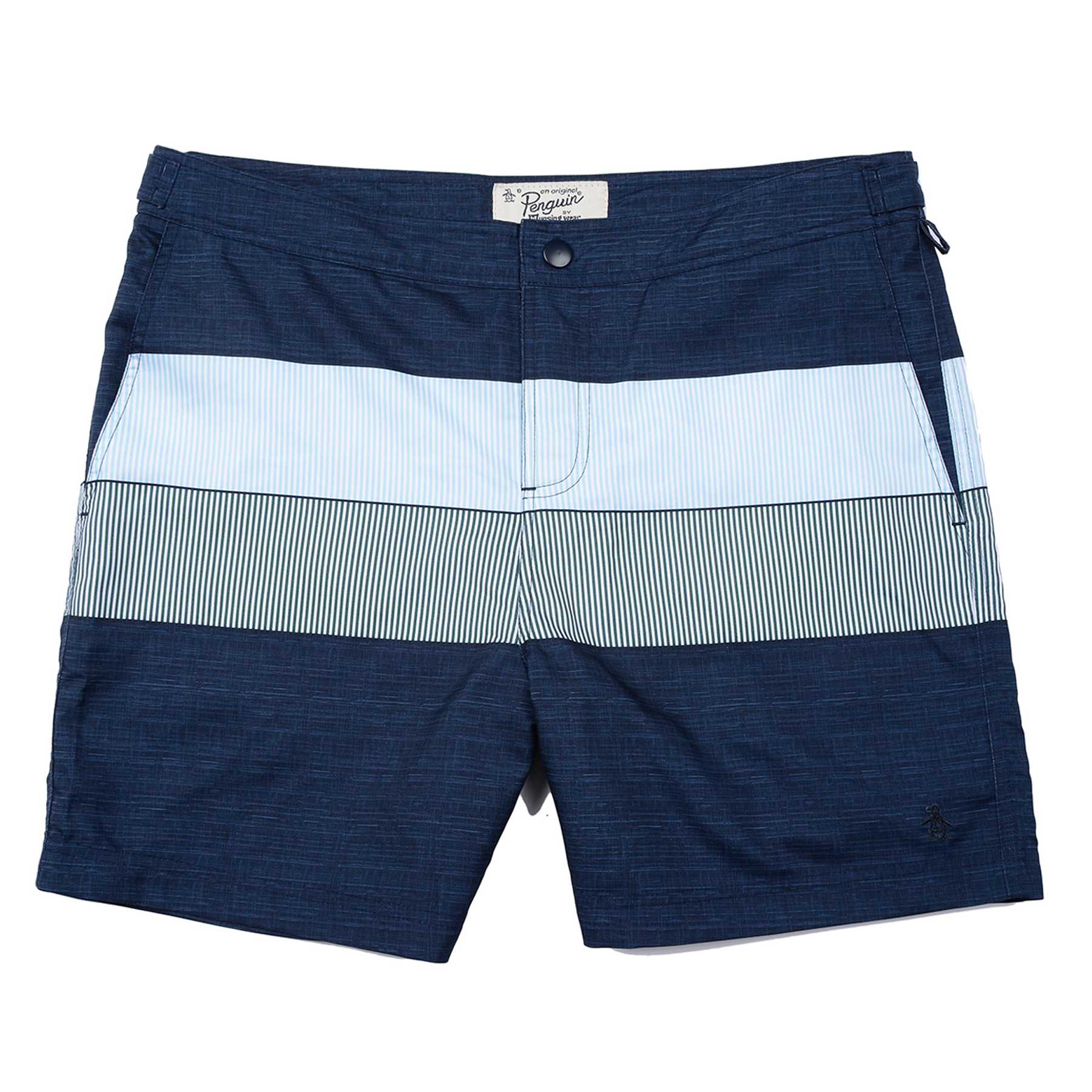 Original Penguin PIECED STRIPE SWIM VOLLEY