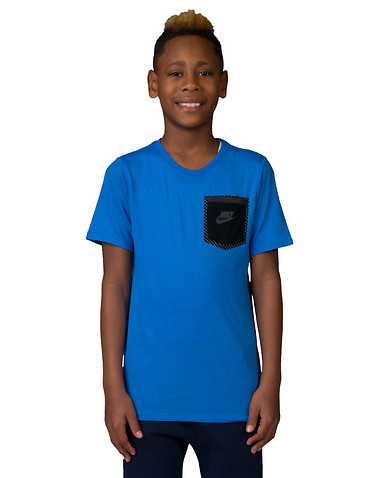 NIKE BOYS Blue Clothing / Short Sleeve T-Shirts
