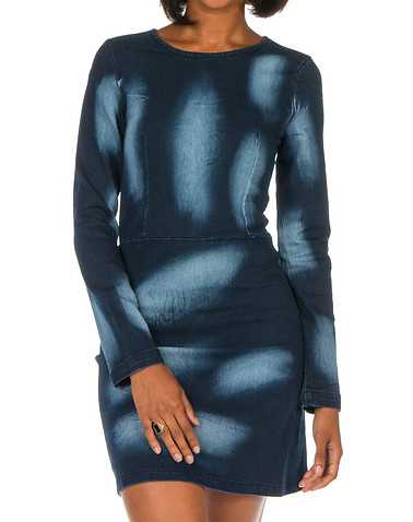 ESSENTIALS WOMENS Blue Clothing / Dresses S
