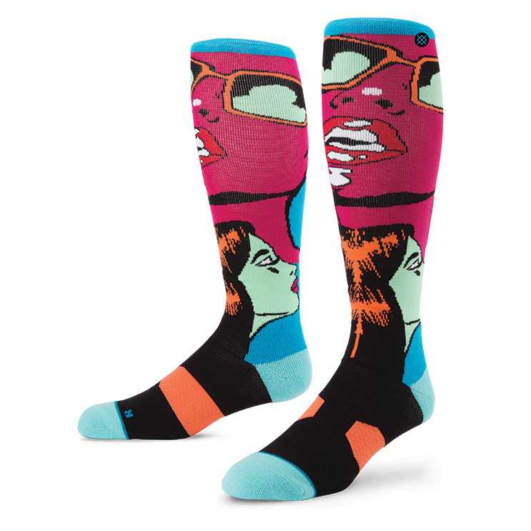 Stance Icona BLU S/M FUSION SNOW Socks