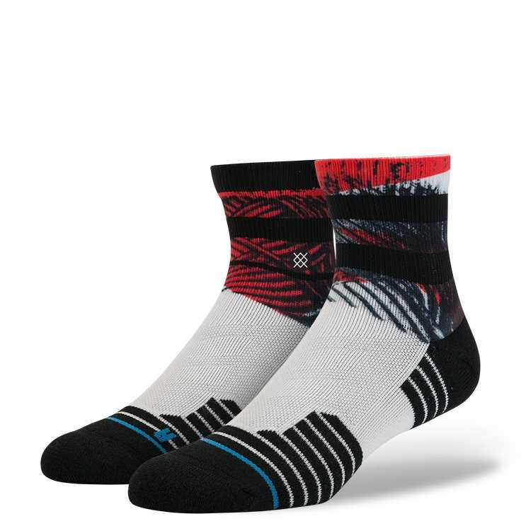 Stance Georgey Qtr RED fusion athleticocks