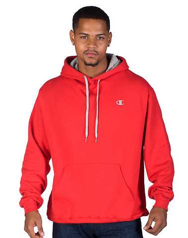 CHAMPION MENS Red Clothing / Hoodies