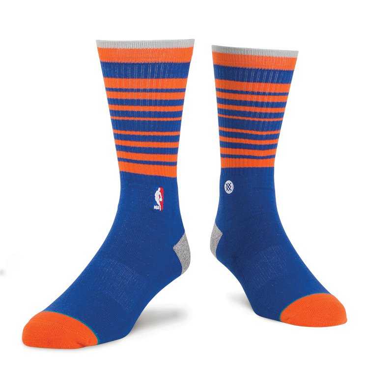 Stance Knicks Casual Core BLU M NBA Casual Socks
