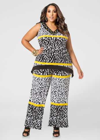 Macaw Palazzo Pants
