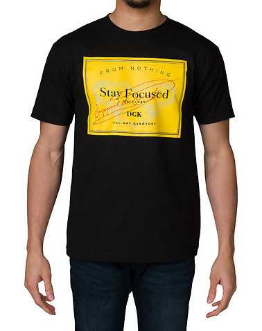DGK MENS Black Clothing / Tops