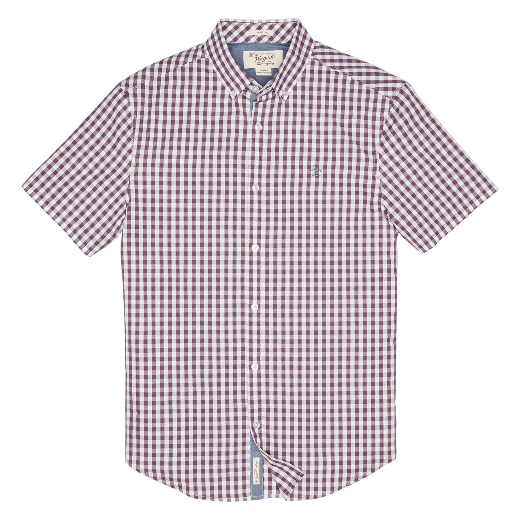 Original Penguin END ON END GINGHAM SHIRT