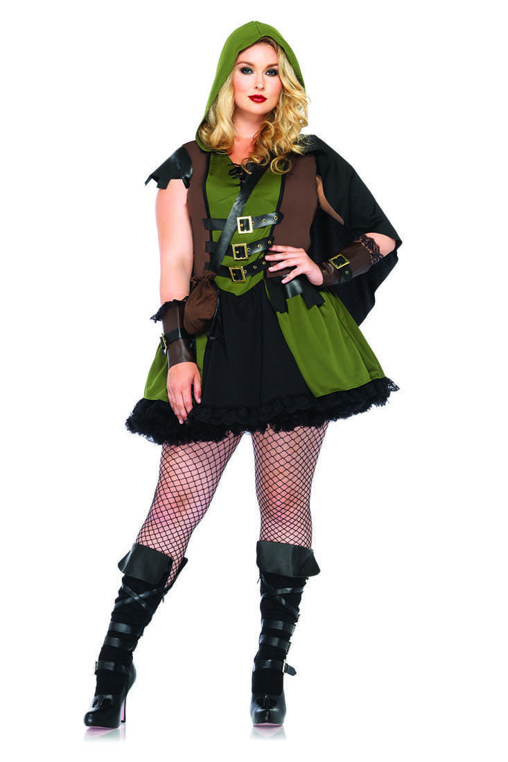 Darling Robin Hood 3Pc. Plus-Size Costume