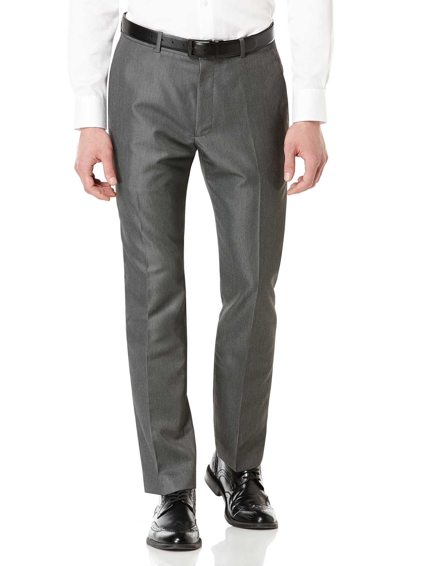 Perry Ellis Micro Twill Heather Suit Pant