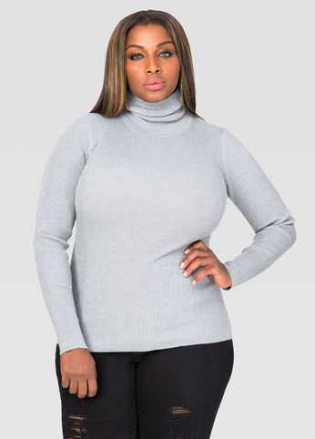 Basic Ribbed Turtleneck