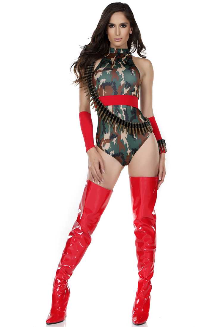 Tantalizing Trooper Sexy Army Costume