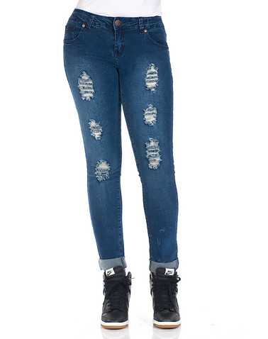 ESSENTIALS WOMENS Blue Clothing / Jeans