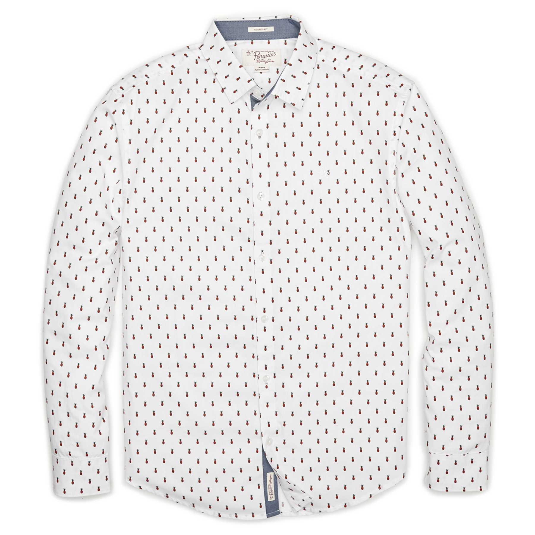 Original Penguin PINEAPPLE PRINT SHIRT