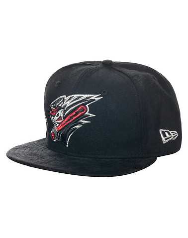 NEW ERA MENS Black Accessories / Caps Snapback One Size