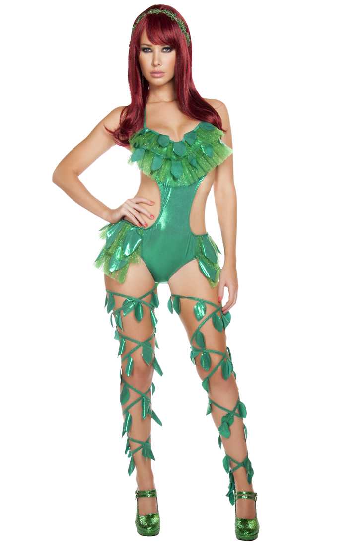 Beautiful Ivy Babe Superhero Costume