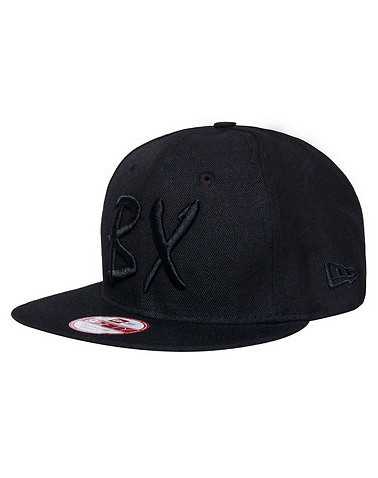 NEW ERA MENS Black Accessories / Caps Snapback One Size