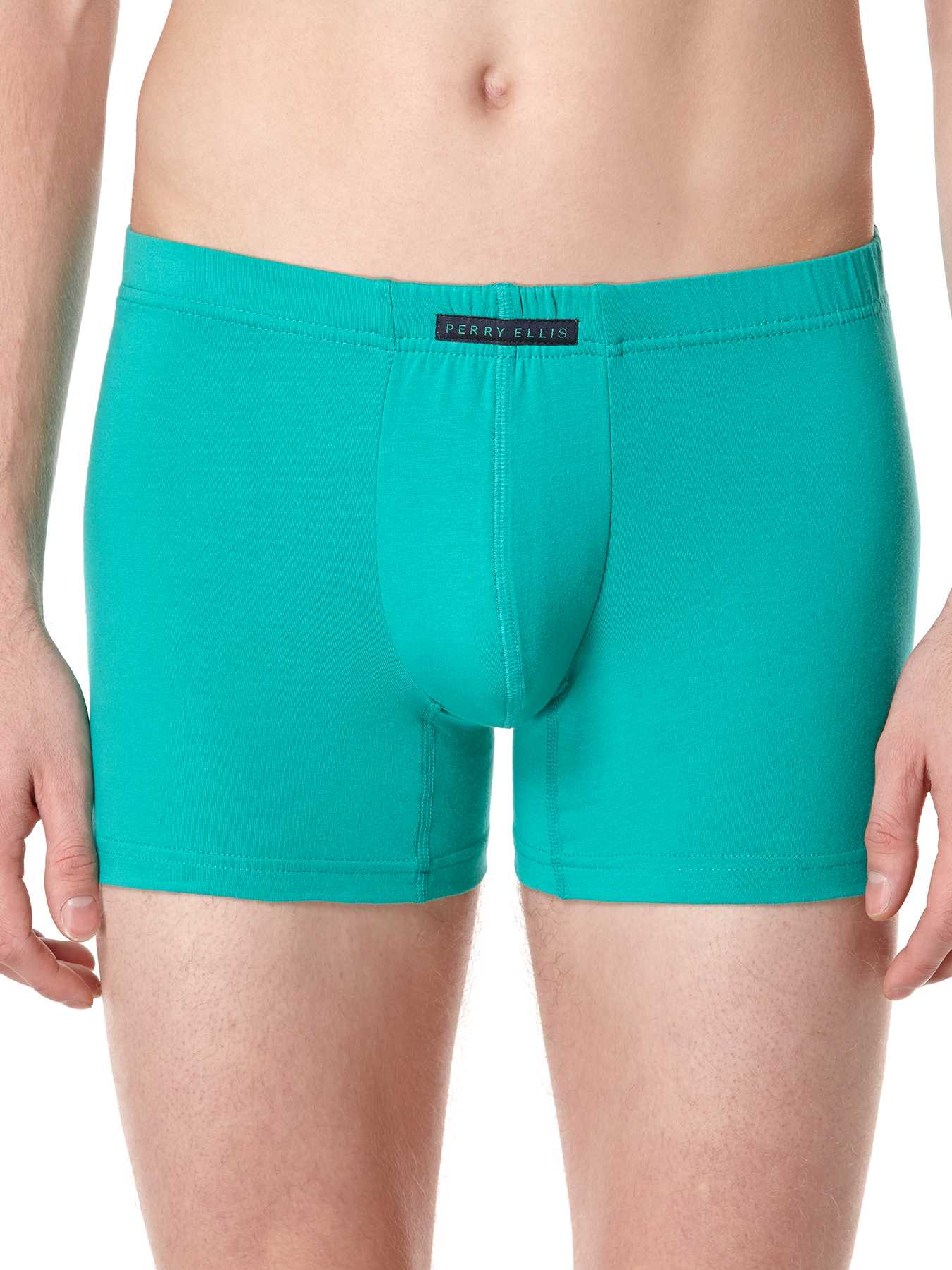 Perry Ellis 3 Pack Cotton Stretch Solid Boxer Brief