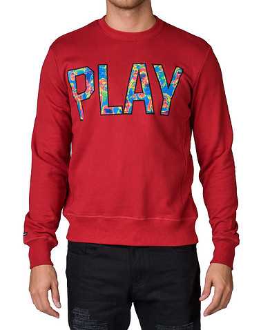 PLAY CLOTHS MENS Red Clothing / Sweatshirts XL